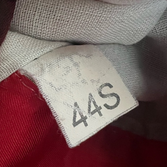 University Of Wisconsin Madison Mens Blazer Sport Coat Badgers Black Red Sz 44S - Picture 7 of 9